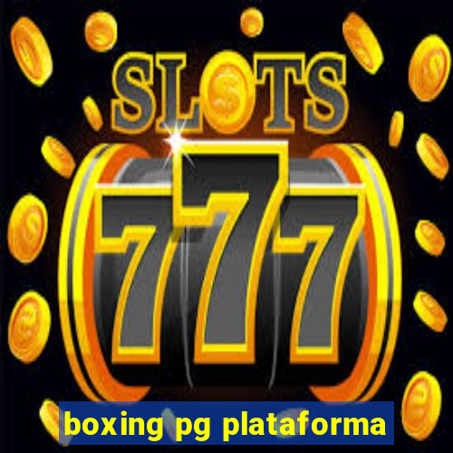 boxing pg plataforma