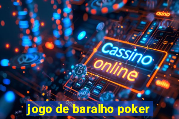 jogo de baralho poker