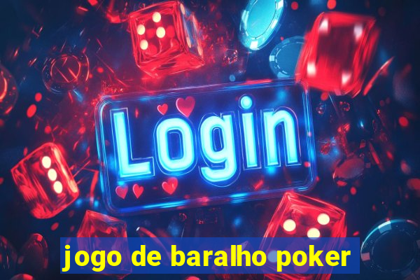 jogo de baralho poker