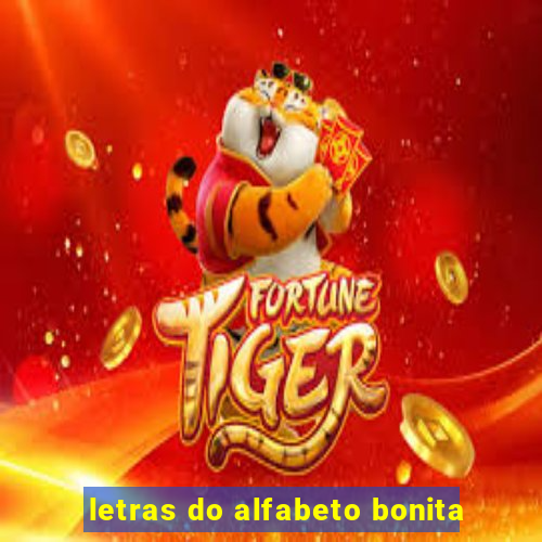 letras do alfabeto bonita