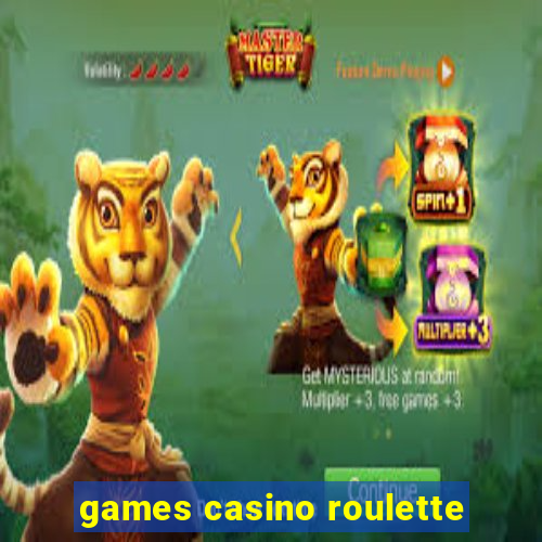 games casino roulette