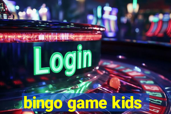 bingo game kids