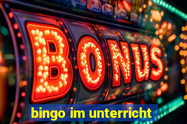 bingo im unterricht