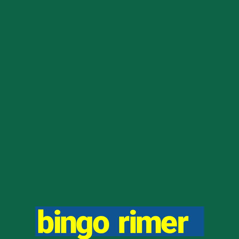 bingo rimer