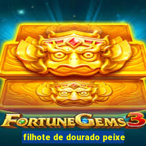 filhote de dourado peixe