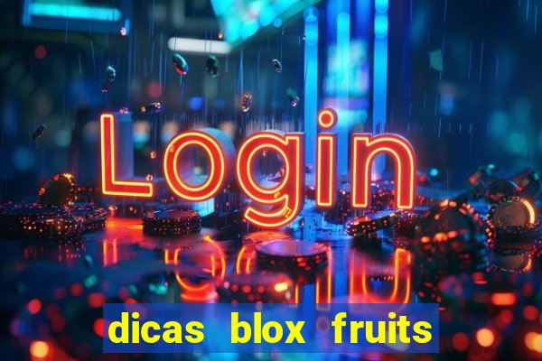 dicas blox fruits sea 1