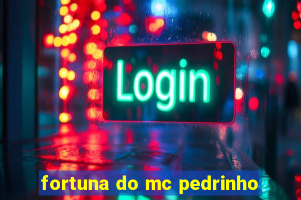 fortuna do mc pedrinho