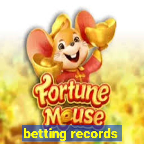 betting records