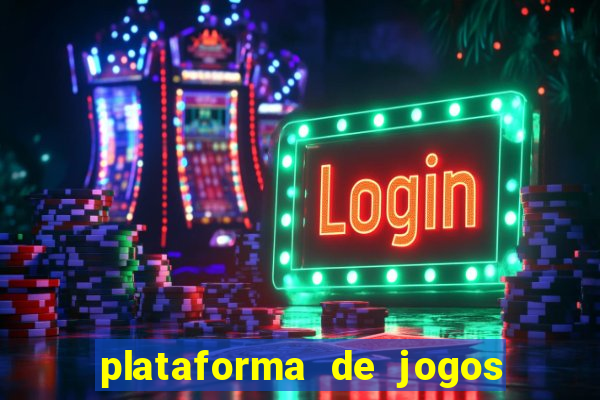 plataforma de jogos nova pagando