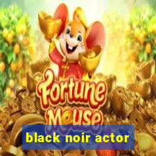 black noir actor