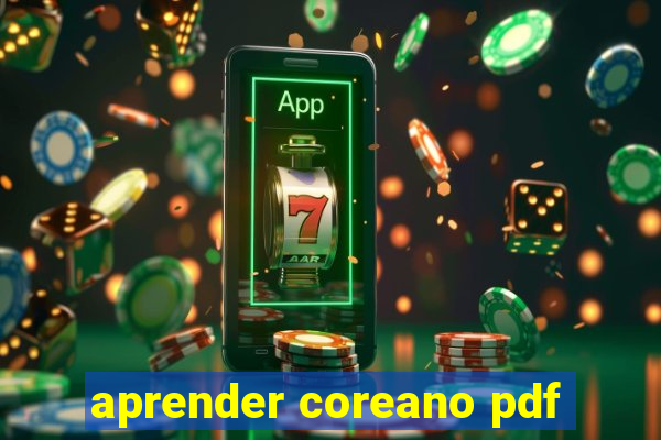 aprender coreano pdf