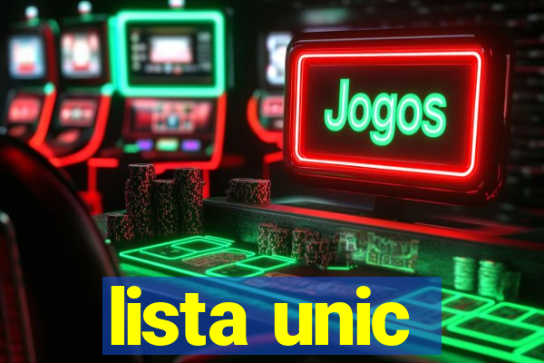 lista unic