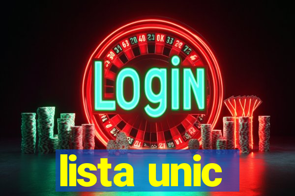 lista unic