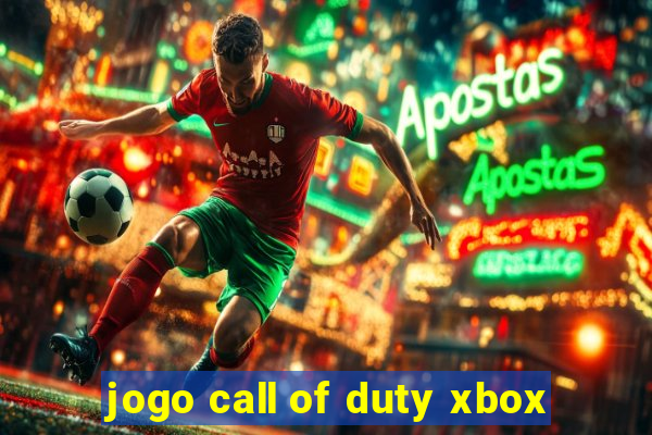 jogo call of duty xbox