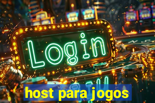 host para jogos