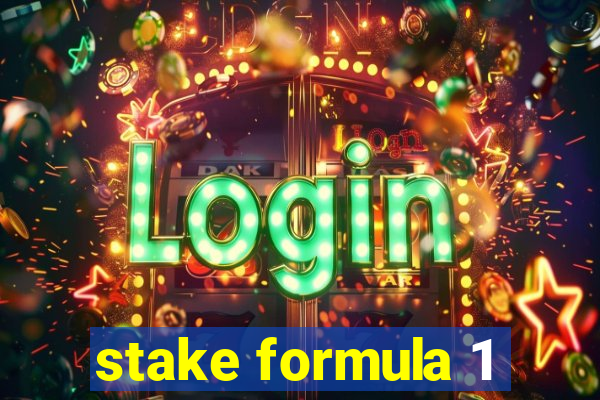 stake formula 1