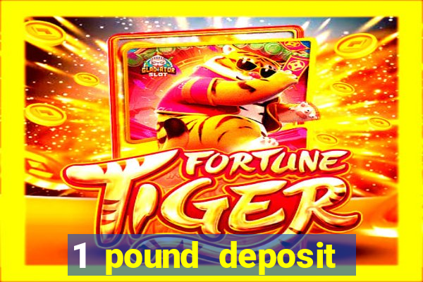 1 pound deposit bonus casino