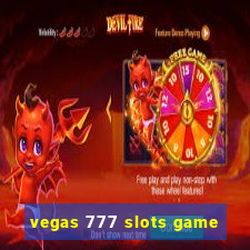 vegas 777 slots game