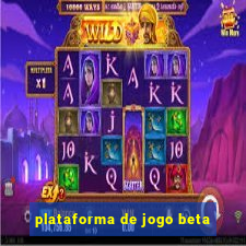 plataforma de jogo beta