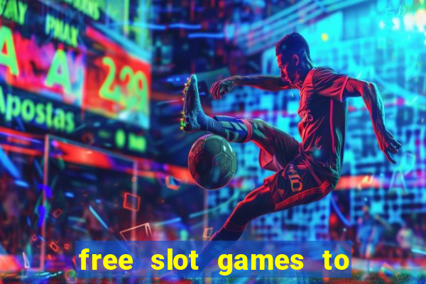 free slot games to win real money