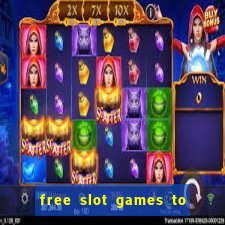 free slot games to win real money