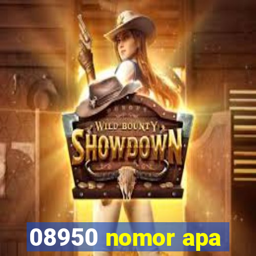 08950 nomor apa