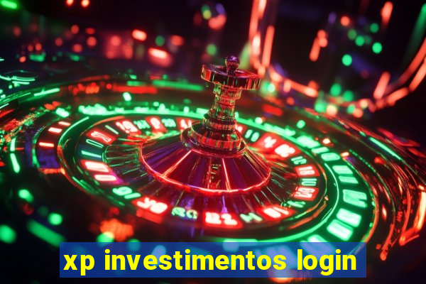 xp investimentos login