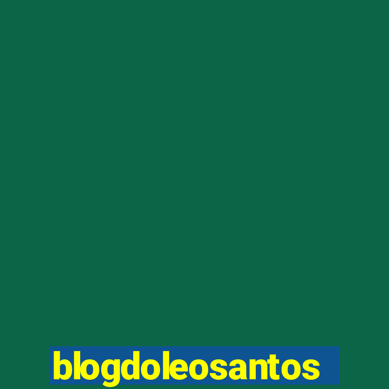 blogdoleosantos