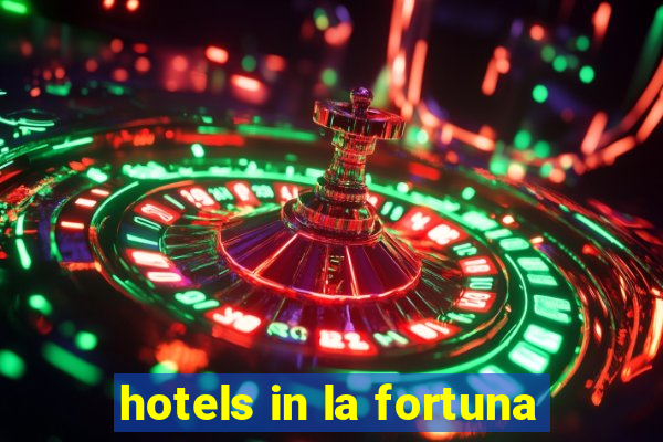 hotels in la fortuna