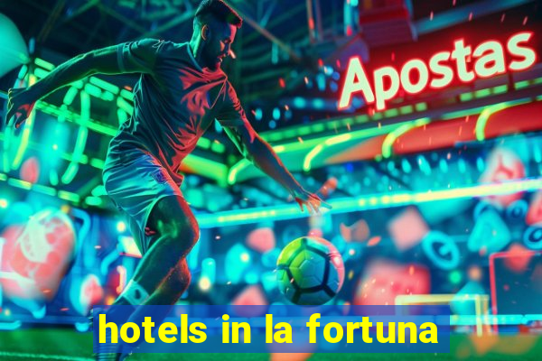 hotels in la fortuna