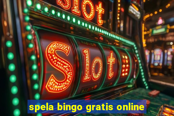 spela bingo gratis online