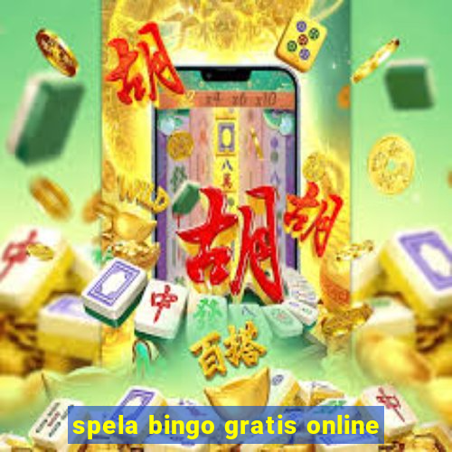 spela bingo gratis online