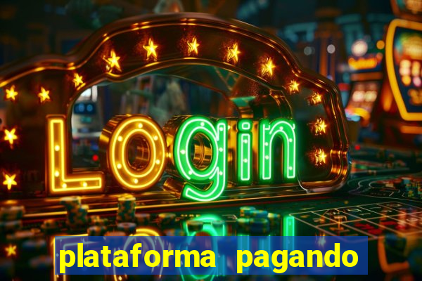 plataforma pagando no cadastro tigre