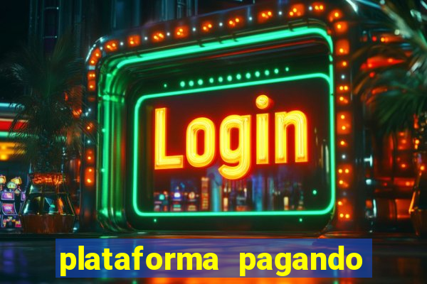 plataforma pagando no cadastro tigre