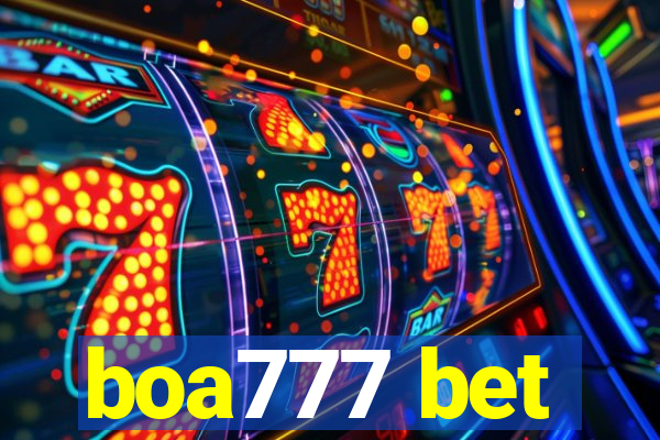 boa777 bet