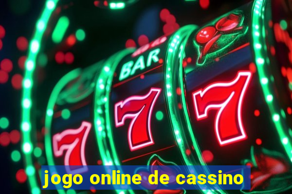 jogo online de cassino