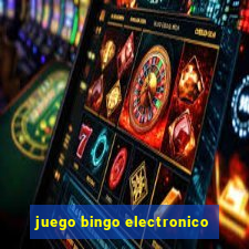 juego bingo electronico