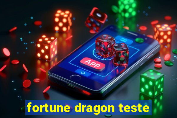 fortune dragon teste