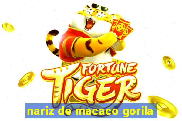 nariz de macaco gorila