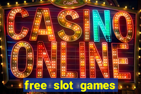 free slot games real money