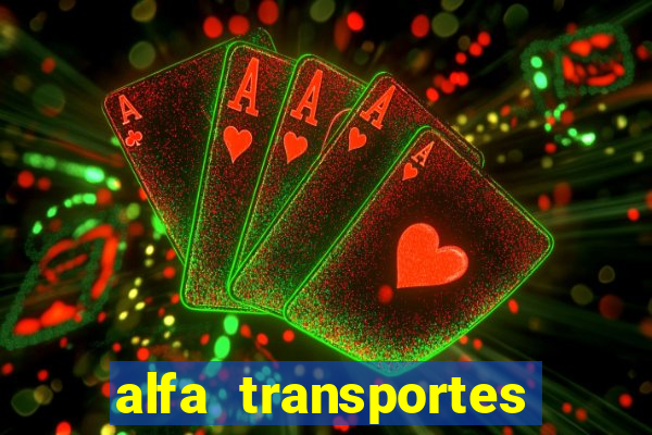 alfa transportes novo hamburgo