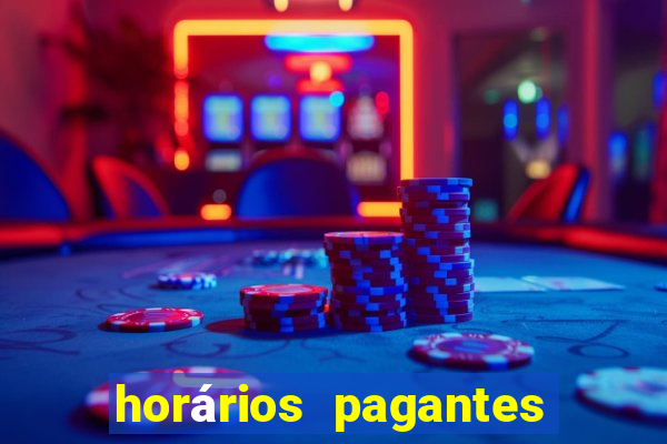 horários pagantes pg soft