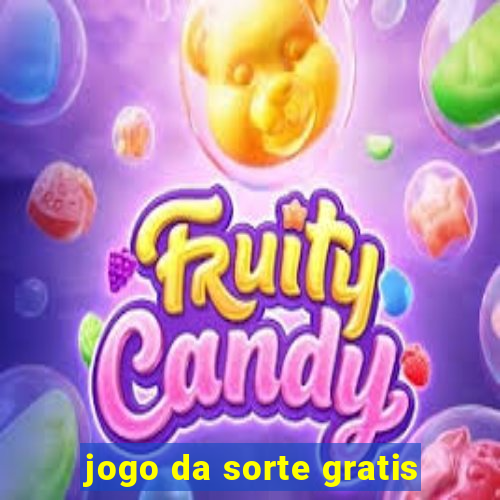 jogo da sorte gratis