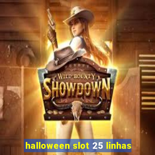 halloween slot 25 linhas