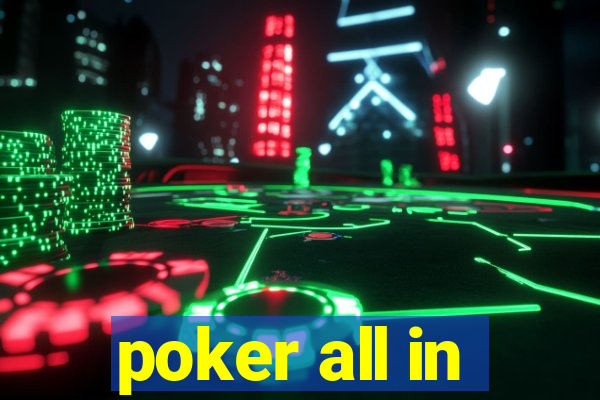 poker all in