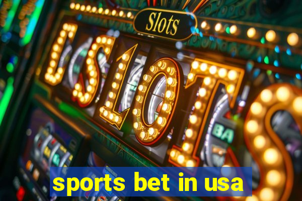 sports bet in usa