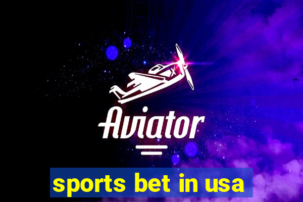 sports bet in usa