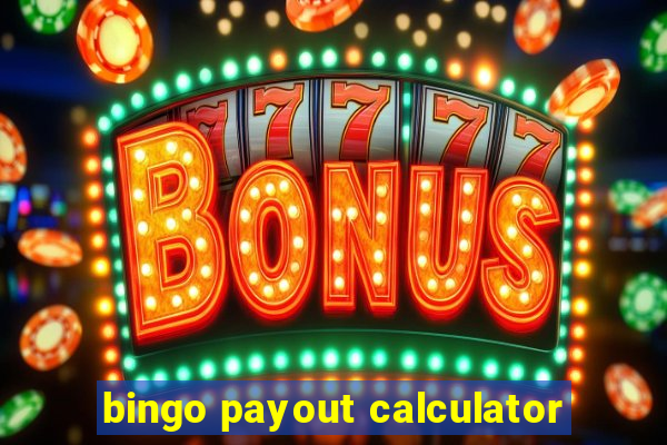 bingo payout calculator