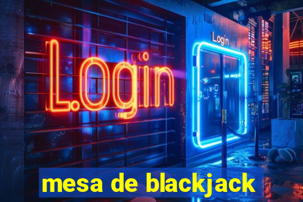 mesa de blackjack