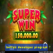 betfair developer program